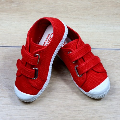 Tenisówki dziecięce Cienta rzepy 78020 02 Rojo 1.JPG