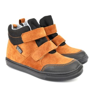 Trzewiki dziedzięce Mido Noster skórzane 32-17 Rudy z membraną TE-POR Wodoodporne 