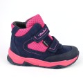 Jesienne trzewiki dziecięce z membraną Rentex 23-3379 Granat Amarant Wodoodporne 2.JPG