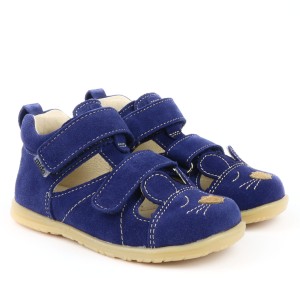 Sandały dziecięce Mido Shoes skórzane 21-32 Granat