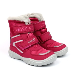 Śniegowce buty zimowe Superfit Crystal 1-009098 Różowy