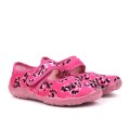 Kapcie dziecięce Superfit Bonny Róż Welur Serca 1-000280-5520
